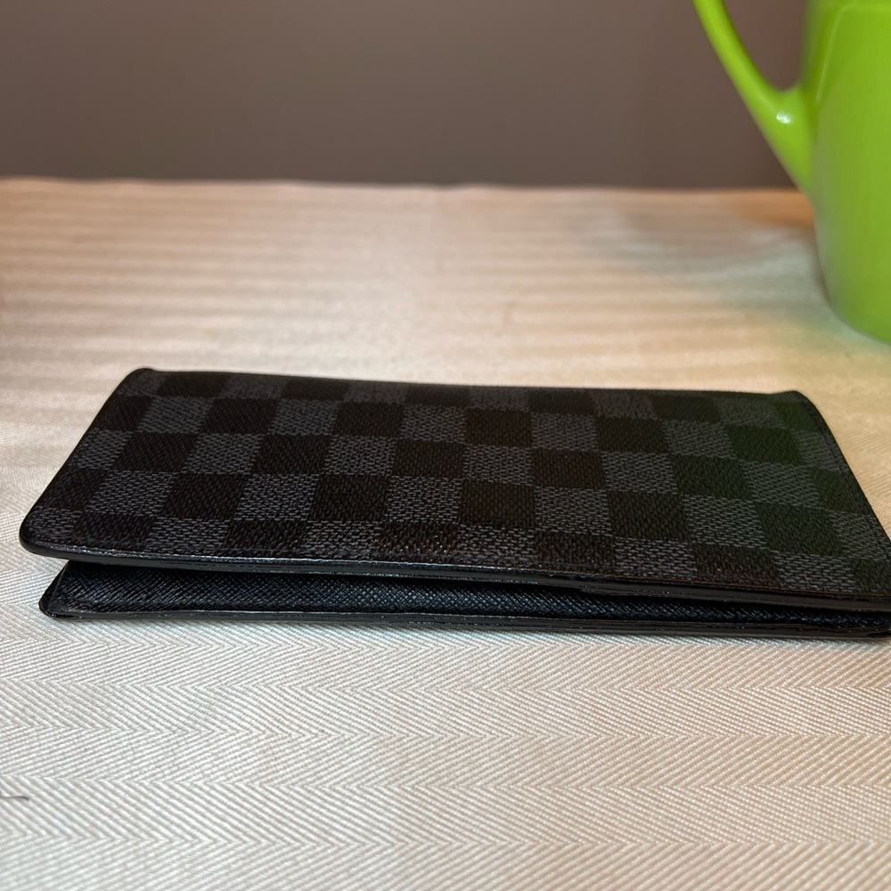 LOUIS VUITTON LV Graphite Brazza Bifold Wallet Organizer Cardholder Wallet - Picture 7 of 16